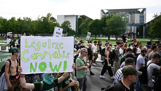 Die &quot;Hanfparade&quot; zog vergangene Woche durch Berlin