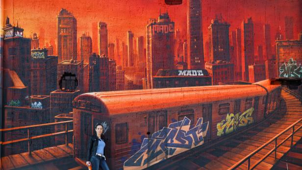 In der Street Art spielen Frauen alles an die Wand