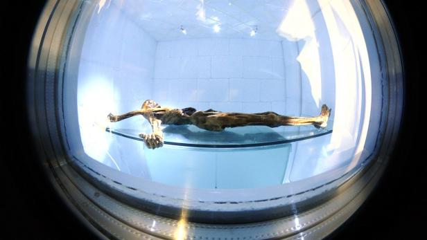 5.300 Jahre im Eis überdauert, 1991 gefunden: Heute liegt Ötzi im Südtiroler Archäologiemuseum in Bozen.
