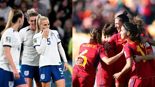 Die Engländerinnen treffen im Finale auf Spanien: Beide waren noch nie Weltmeisterinnen