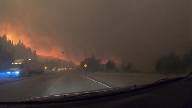Brände in der Provinz British Columbia