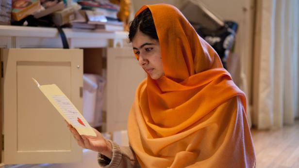 Malala Yousafzai, die jüngste Friedensnobelpreisträgerin.