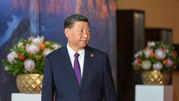 Xi Jinping kam zwar zum Gipfel, hielt seine Rede aber nicht.