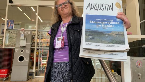 AUGUSTIN-Verkäuferin: "Geht’s bitte nicht mehr auf die Straße“