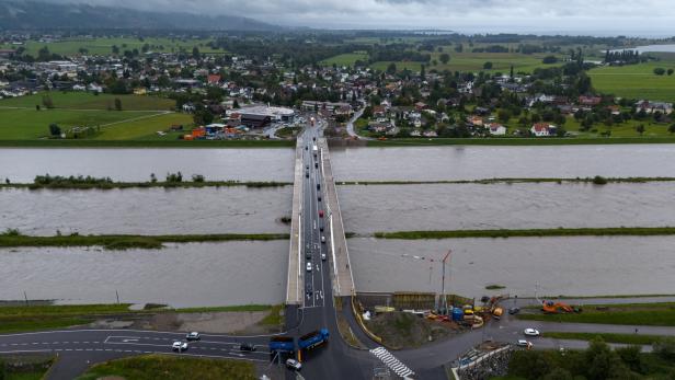 Unwetter im Westen: Regenschwerpunkt lag in Vorarlberg