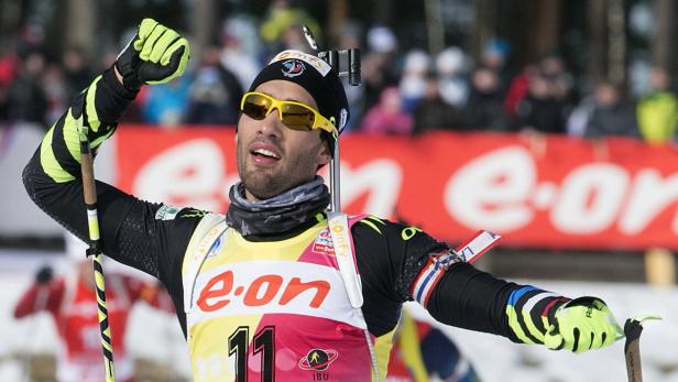 Martin Fourcade sicherte sich zum dritten Mal in Folge die große Kristallkugel.