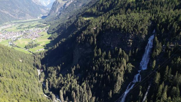 Der Stuibenfall ist Tirols größter Wasserfall.