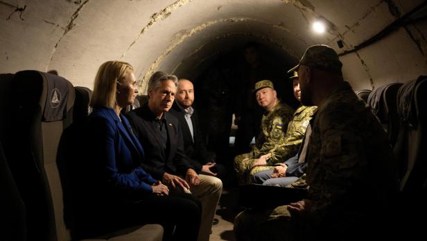 U.S. Secretary of State Blinken visits Ukraine