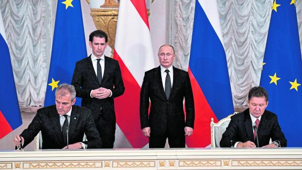 Austrian Chancellor Sebastian Kurz visits Russia