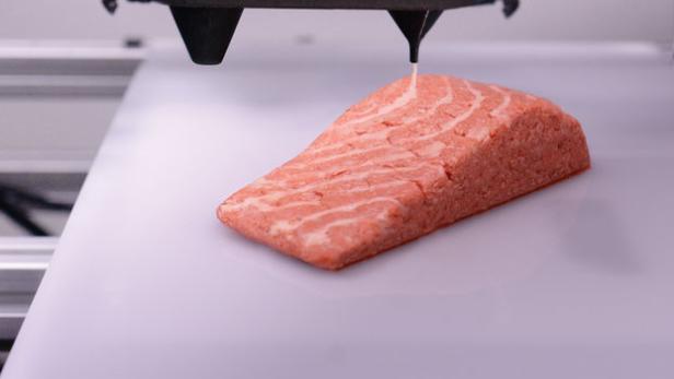 Veganer Lachs aus 3D-Drucker kommt in den Supermarkt