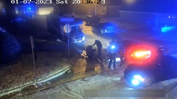 Video released by Memphis Police Department shows Memphis police officers beating motorist Tyre Nichols