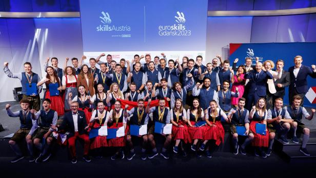 EuroSkills 2023: Der Team Austria-Empfang in Wien