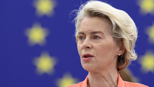 Kämpferische Rede der EU-Chefin: Österreich bekam harten Rempler