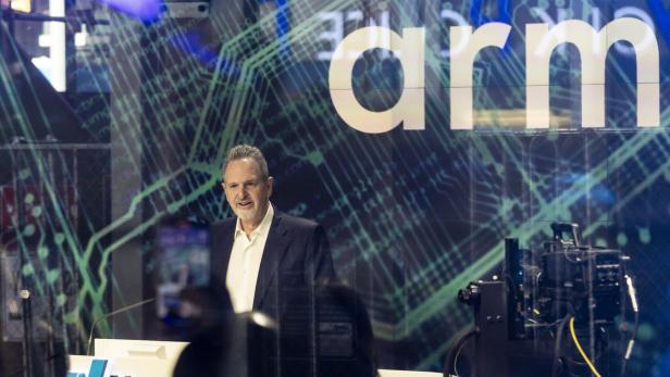 Arm Holdings IPO at Nasdaq Stock Exchange in New York