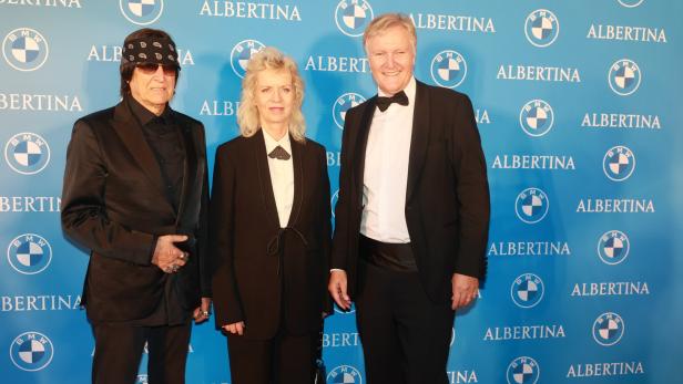 Gottfried Helnwein, Katharina Grosse und Klaus Albrecht Schröder