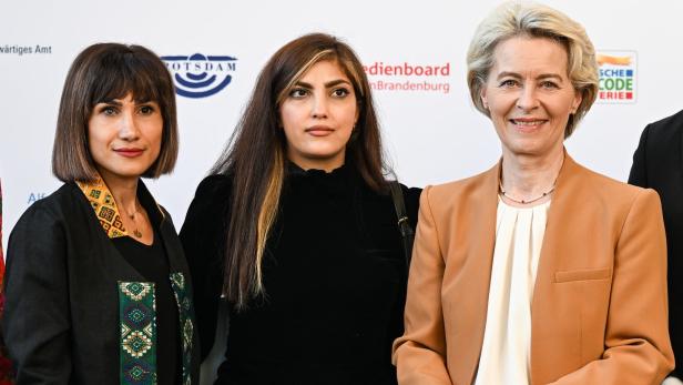 EU-Kommissionspräsidentin Ursula von der Leyen traf  iranische Aktivistinnen – einer wurde ein Auge ausgeschossen 