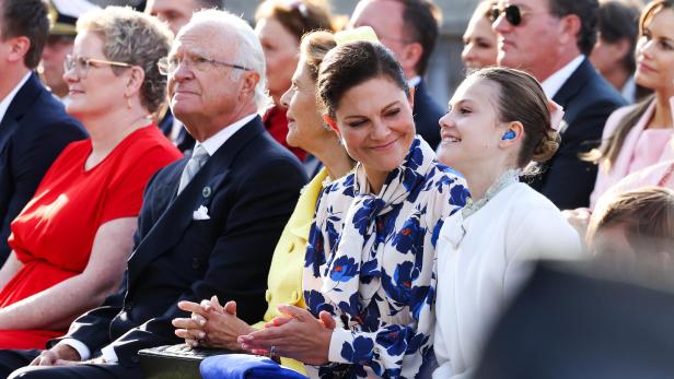 50. Thronjubiläum: Victoria und Estelle stahlen König Carl Gustaf die Show