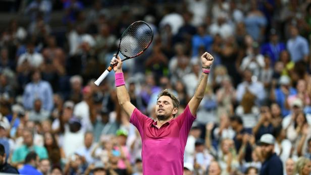 Erlöst: Wawrinka hat nun drei der vier Grand-Slam-Turniere gewonnen