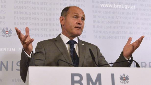 Österreichischer Innen-Minister Wolfgang Sobotka