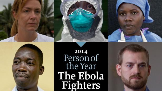 Das „Time Magazine“ widmete die Ausgabe „Person of the Year 2014“ den Ebola-Kämpfern.