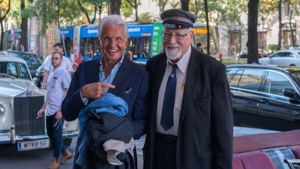 George Hamilton und Jackob Barnea