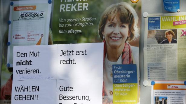 Henriette Reker wurde zur Oberbürgermeisterin gewählt.