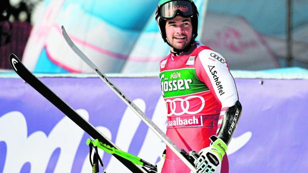 SKI ALPIN WELTCUP SAALBACH: SUPER G HERREN - KRIECHMAYR (AUT)