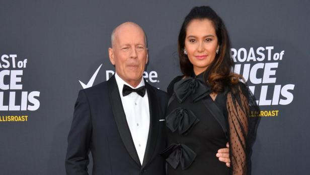 Bruce Willis mit seiner Ehefrau Emma Heming.