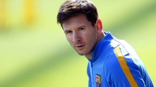 Messi hat sich vor fast einem Monat einen Innenbandriss im linken Knie zugezogen.