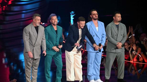 NSYNC bei der Verleihung der MTV Music Awards