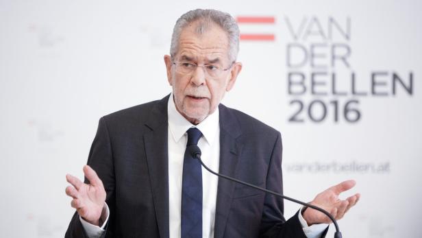 Alexander Van der Bellen bei einer Rede im Jahr 2016.