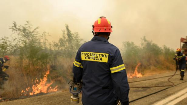 Firefighters continue efforts to put out fires in Evros