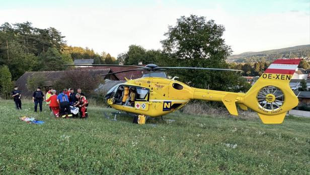 NÖ: 79-Jähriger bei Arbeiten mit Gasbrenner schwer verletzt