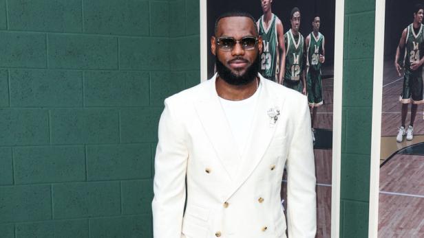 Basketball-Superstar LeBron James