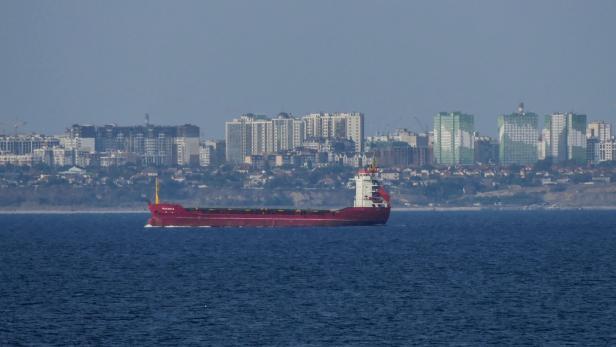Frachter vor der ukrainischen Hafenstadt Odessa