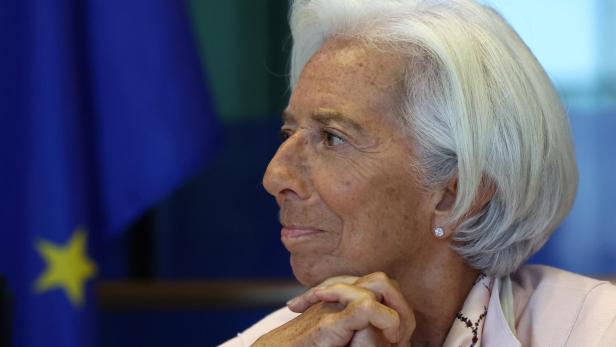 ECB President Lagarde speaks at the European Parliament, in Brussels