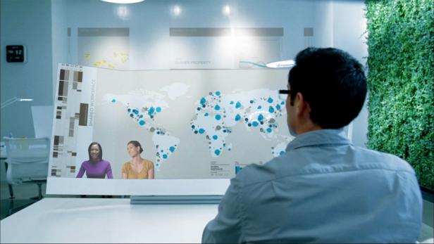 Microsoft sieht in die Computer-Zukunft