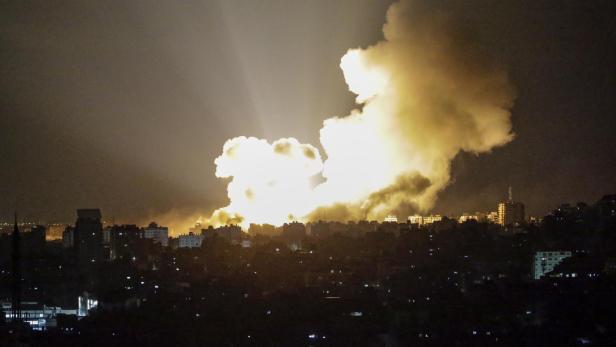 Israeli air strike on Gaza