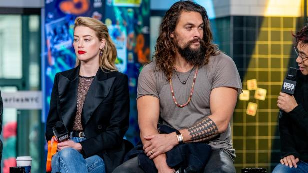 Am Set von "Aquaman 2" gemobbt? Amber Heard erhebt Vorwürfe gegen Jason Momoa