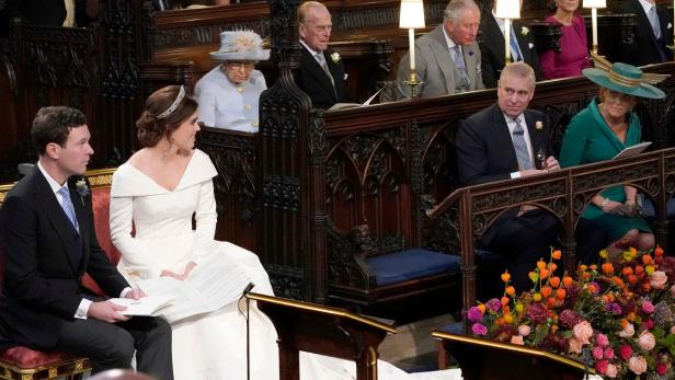 Prinzessin Eugenie am Tag ihrer Hochzeit