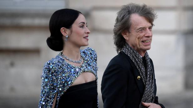 Mick Jagger mit Partnerin Melanie Hamrick