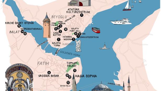 Weekender Istanbul: Die freizeit führt durch ein langes Wochenende