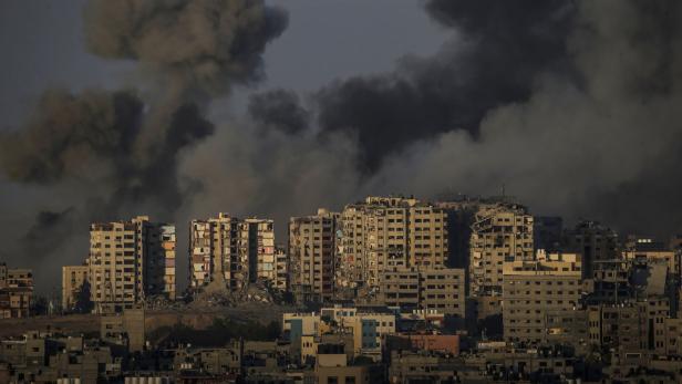 Israelische Siedlungen nach dem Raketenbeschuss aus dem Gazastreifen
