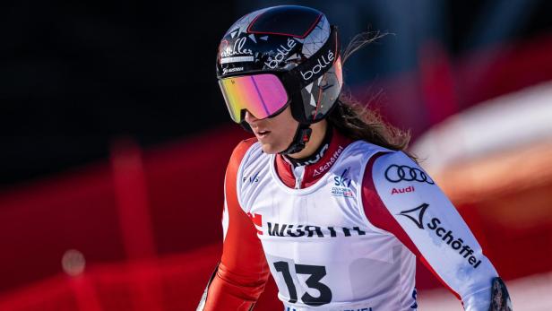 ALPINE SKI-WM 2023: RIESENTORLAUF DER FRAUEN: HAASER (AUT)