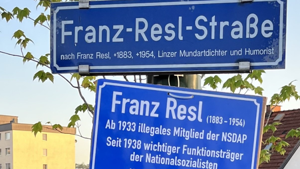 Resl und Kuhn: Streit um zwei belastete Straßennamen in Wels