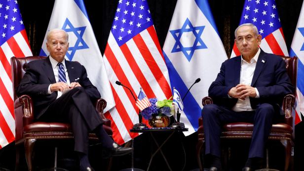 US-Präsident Biden bei Israels Premier Netanjahu in Israel