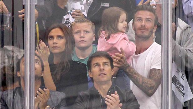 Ausgeplaudert: Wieso es sich die Beckhams mit Tom Cruise verscherzt haben