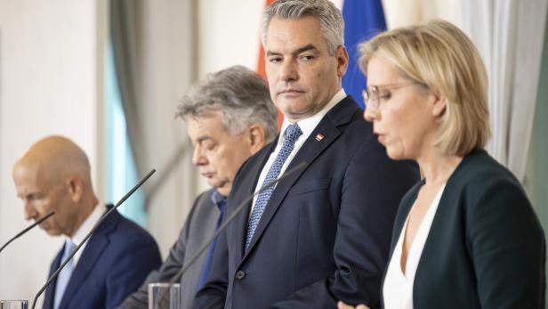 Türkis-grüne Regierung: KOCHER/KOGLER/NEHAMMER/GEWESSLER