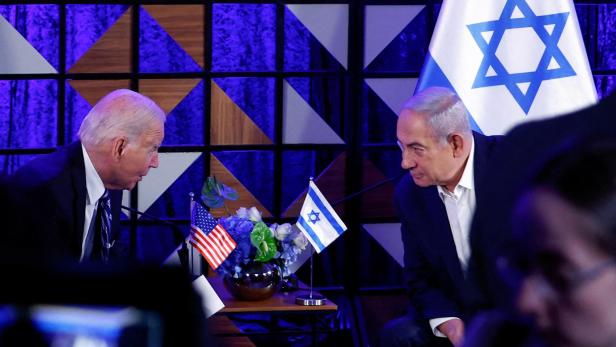 FILE PHOTO: U.S. President Biden visits Israel amid the ongoing conflict between Israel and Hamas