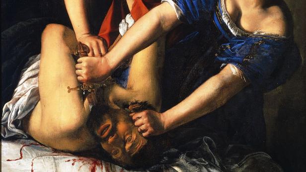 Die Story von Judith, die den Feldherrn Holofernes erst verführt und dann tötet, findet sich im Alten Testament. Artemisia Gentileschi malte die nun in Wien gezeigte Version um 1624/&#039;25, eine andere Variante findet sich in Florenz.